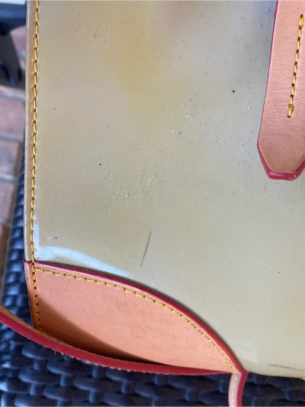 Dooney&Bourke Patent Leather Satchel/Crossbody